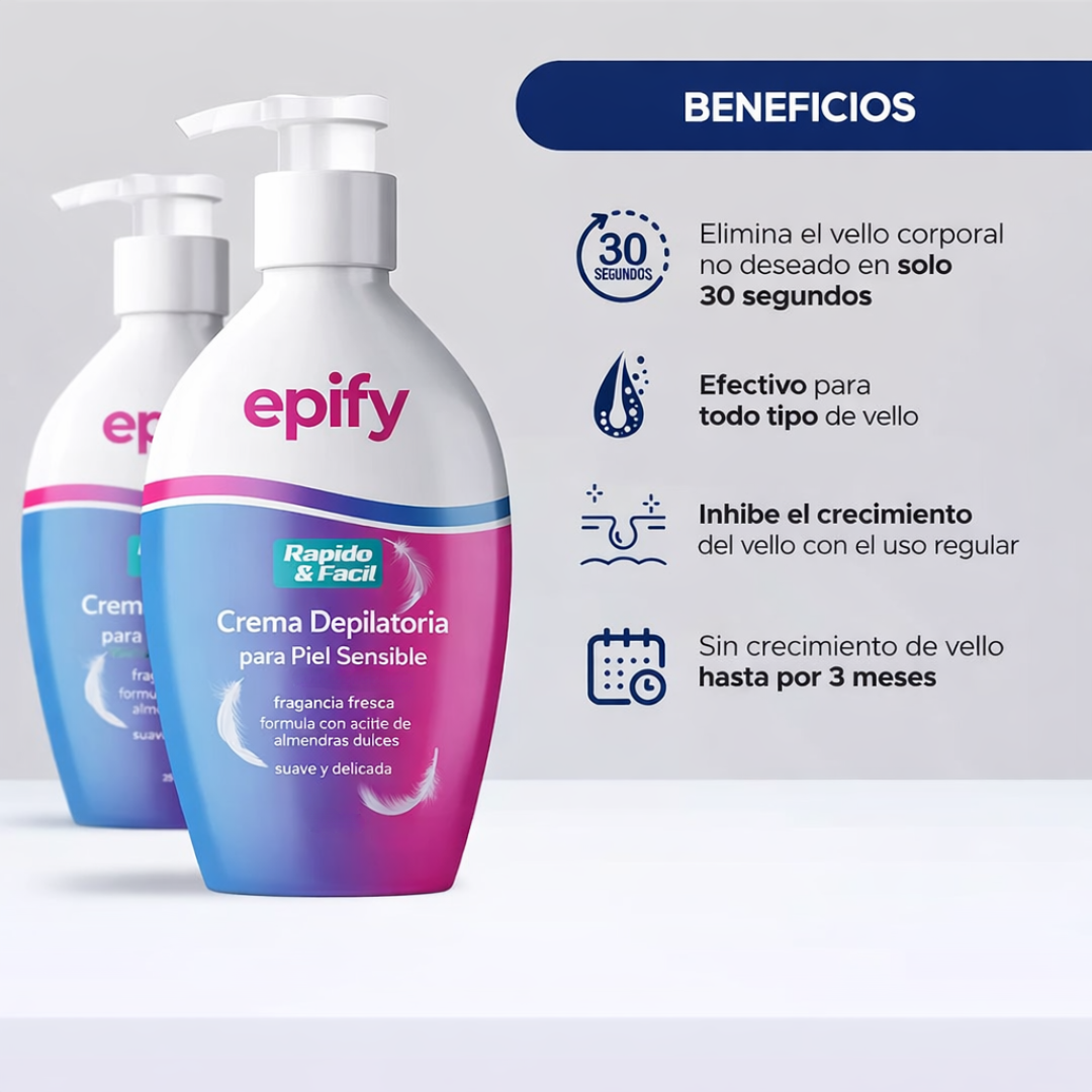 Crema Depilatoria Sin Dolor para Piel Sensible