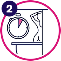 Paso 2: dejar actuar 30 segundos