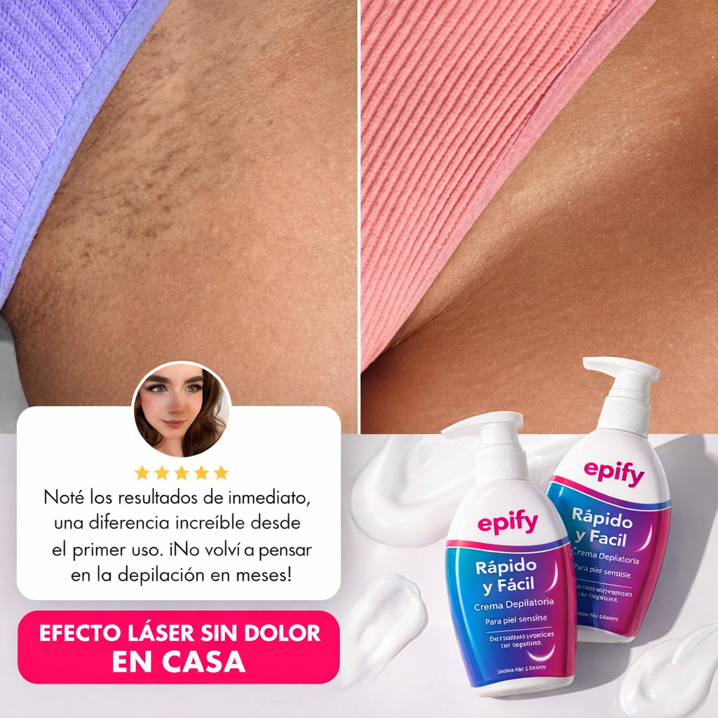 Crema Depilatoria Sin Dolor para Piel Sensible